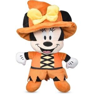 Disney Fetch for Pets 9" Minnie Mouse Witch Halloween Plush Squeaky Toy for Dogs